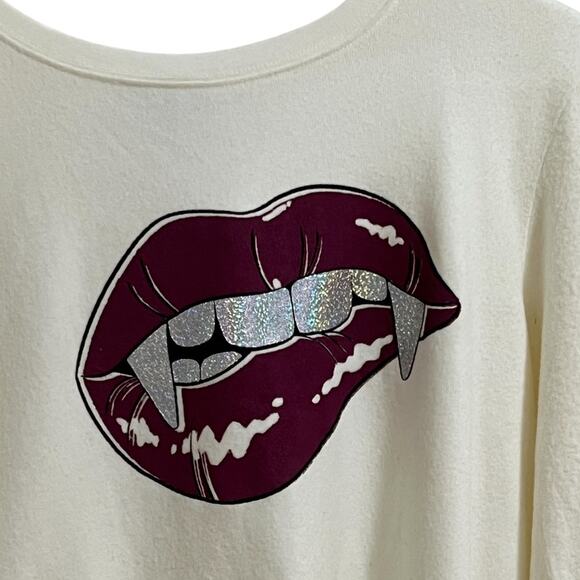 Nwt WILDFOX love bites sweater Long Sleeve Small - Picture 5 of 10